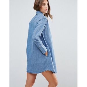 ASOS Denim Shirt Dress